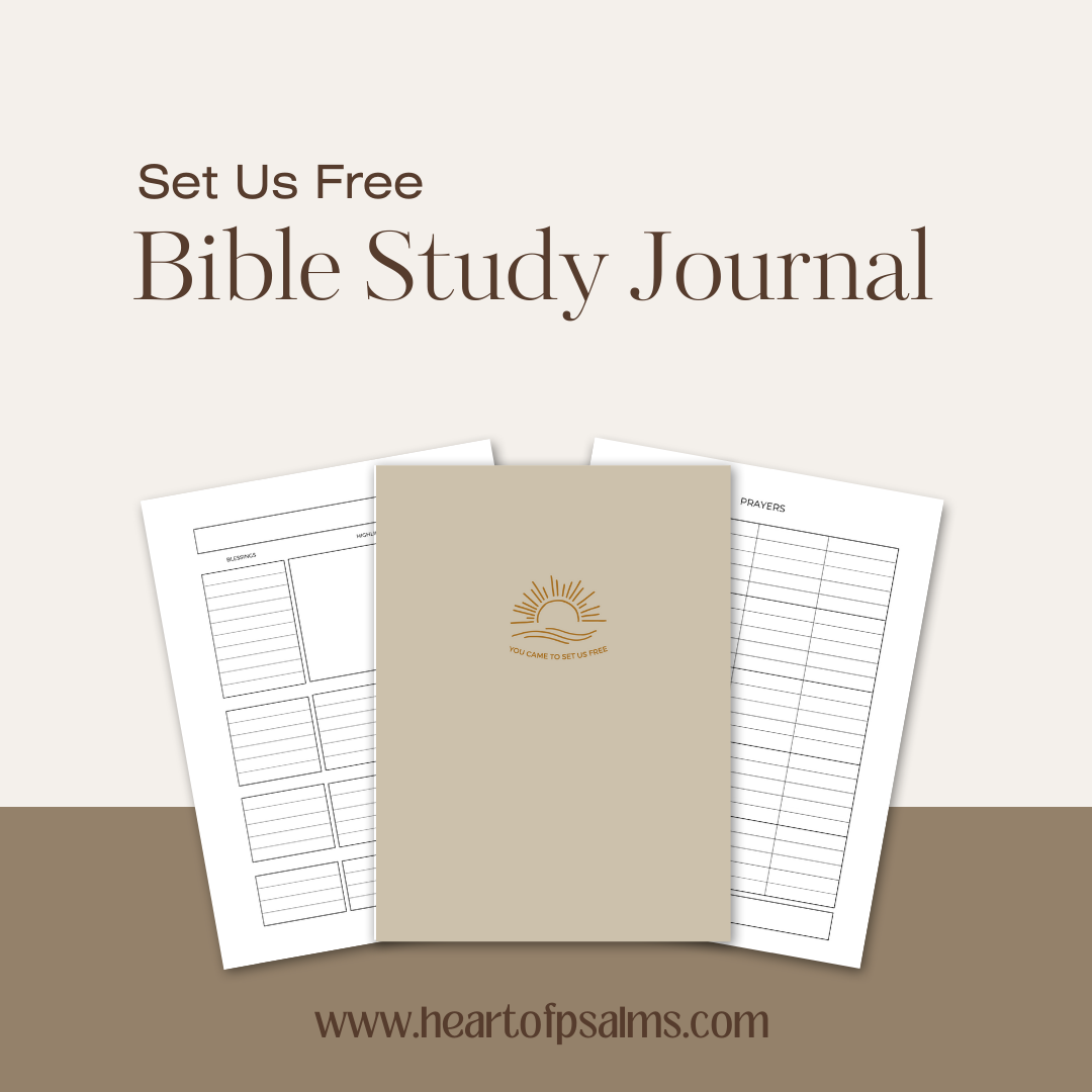 Set Us Free | Bible Study Journal